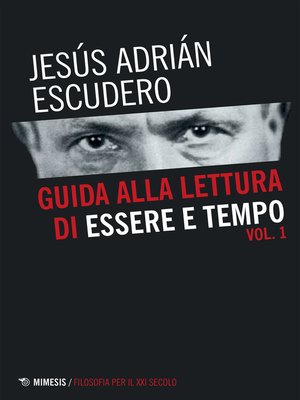cover image of Guida alla lettura di Essere e tempo--Volume 1